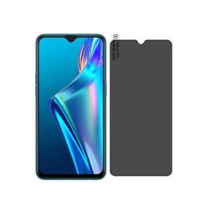 Privacy Screen Protector Compatible for OPPO A15 - Matte Finish