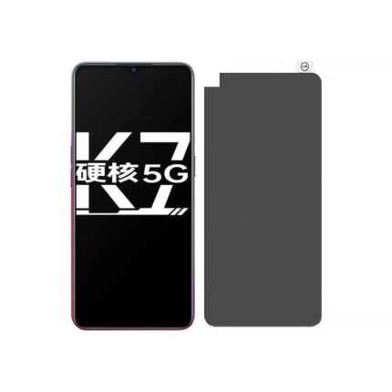 Privacy Screen Protector Compatible for OPPO K7 - Matte Finish