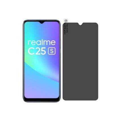 Privacy Screen Protector Compatible for Realme C25s - Matte Finish