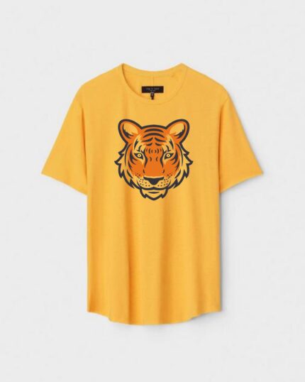 Unisex Designer Premium Quality Printed T-Shirt For Boys And Girls :: Cloth type : Cotton - Colour :: Yellow